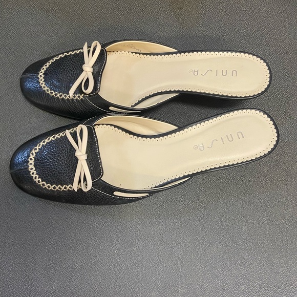 UNISA Womens PRIM Low Heels Leather Made In Brazil - Picture 1 of 4